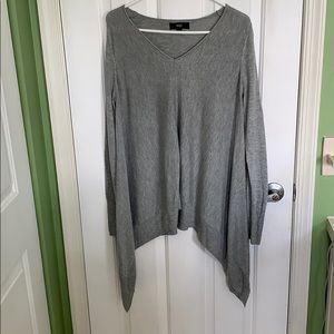Long sleeve gray sweater size medium